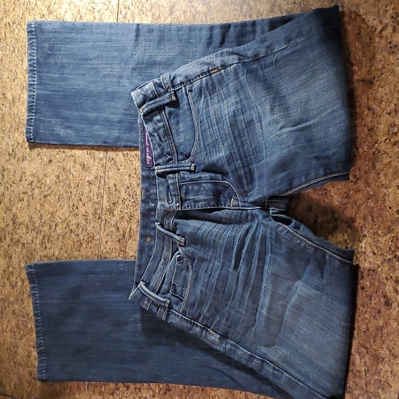 Vigoss Jeans blue british flag pockets Size 0 - Picture 3 of 5